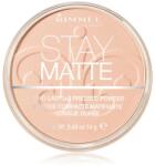 Rimmel London Pudra compacta Stay Matte 002, 14 g, Rimmel London