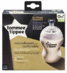 Tommee Tippee Set 2 biberoane PP tetina de silicon Closer to Nature, 2x260 ml, Tommee Tippee