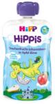 HIPP Piure din Fructul Dragonului cu coacaze negre, mar si para HiPPiS, +12 luni, 100 g, Hipp