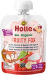 HOLLE BABY Piure Bio de Mere, Banane si fructe de padure cu iaurt Fruity Fox, 85g, Holle