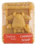 SABIO Sapun solid natural cu morcovi pentru bebelusi, 65 g, Sabio