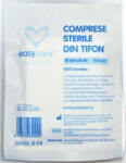  Easycare Comprese Sterile Din Tifon Bumbac 100% Taiate 22gr/Mp 10/8cm/50 Str 1plic
