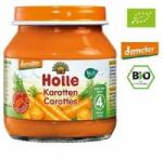 HOLLE BABY Piure Bio de morcovi, +4 luni, 125 g, Holle Baby Food