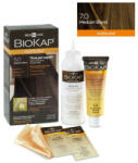 BioKap Vopsea permanentă pentru păr Nutricolor, Nuanţa Medium Blond 7.0, 140 ml, Biokap