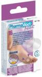 PHARMADOCT Plasturi pentru veruci si negi asortati, 16 bucati, Pharmadoct