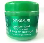 Bingo Cosmetics Gel de masaj verde pentru picioare grele, 500 g, Bingo SPA