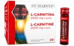 MARNYS L-Carnitină Lichidă 2000 mg, 20 Fiole, Marnys