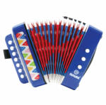 Svoora Instrument muzical acordeon albastru Instrument muzical de jucarie