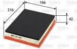 VALEO Filtru aer VALEO 585260 (585260) - automobilus