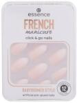 Essence French Manicure Click & Go Nails öntapadós francia köröm 12 db - parfimo - 1 740 Ft