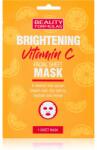Beauty Formulas Vitamin C mască textilă iluminatoare cu vitamina C 1 buc Masca de fata