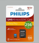 Philips Micro SDXC Memóriakártya 256GB Class 10 UHS-I U1 Adapter (PH133532)