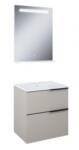 AREZZO design design beige MONTEREY 60 cm-es szett beépített mosdóval (AR-MONTEREYSET601)
