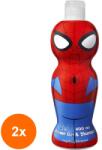 Air Val Set 2 x Gel de Dus si Sampon Copii Spiderman, cu Figurina 1D, 400 ml (ROC-2xAIRVAL00105)