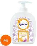 igienol Set 4 x Sapun Lichid Antibacterian Igienol Cream, 300 ml