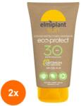 elmiplant Set 2 x Lotiune pentru Protectie Solara Elmiplant Sun Milk Eco Protect, SPF 30, 150 ml (ROC-2xSAELMPLAJA59)