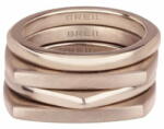 Breil Modern bronz gyűrű szett New Tetra TJ302 (Kerület 54 mm)