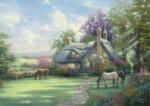 Schmidt Spiele - Puzzle Thomas Kinkade: A perfect summer day in a tin box - 500 piese