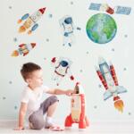 Gario Falmatrica gyerekeknek Solar system - Föld, űrhajósok, műhold és rakéták