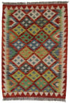 Bakhtar Kilim szőnyeg Chobi 85x119 kézi szövésű afgán gyapjú kilim (100036)