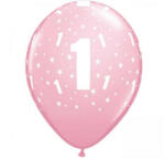 Pastel Pink, Rózsaszín 1 léggömb, lufi 6 db-os 11 inch (28 cm) (MLG178211) - kidsfashion