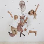 Gario Falmatrica gyerekeknek Party animals - róka és léggömbök