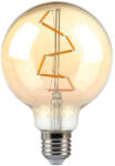 V-TAC Borostyán LED izzó filament COG E27 G95 8W 2200K - 217146