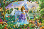 Schmidt Spiele - Puzzle Printesa cu unicorn - 150 piese Puzzle