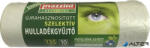 Mazzini Szemeteszsák, szelektív hulladékhoz, újrahasznosított, erős, 135 l, 10 db, 70x110 cm, 25 , MAZZINI, átlátszó (104071) - alter