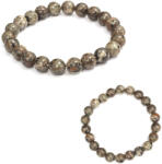  Bratara din Sodalit Yooperlite Natural - Diametru 54 mm - Rotunda 8x8 mm - 1 Buc