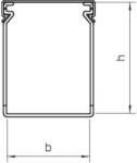 OBO 6178211 canal cablu perforat 60x100 î/l LK4/N (6178211)