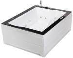 Wellis Nera Maxi E-Drive TOUCH 185x150 cm-es hidromasszázs kád, csaptelep nélkül WK00009-6 (WK00009-6)