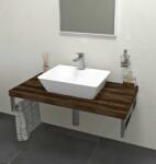 Sapho AVICE pult, 70x50cm, sötét tölgy (AV0711) (AV0711)