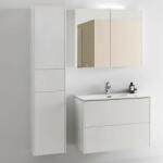 Laufen Base matt fehér magas szekrény 35x33, 6x165 cm kettő jobbos ajtóval és fiókkal H4027221102601 (H4027221102601)