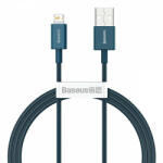  USB-kábel a Lightning Baseus Superior sorozathoz, 2, 4A, 1 m (kék) - szalaialkatreszek