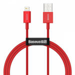  USB-kábel a Lightning Baseus Superior sorozathoz, 2, 4 A, 1 m (piros) - szalaialkatreszek