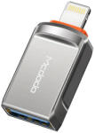 McDodo Adaptor OTG, McDodo, Adaptor USB-A 3.0 la Lightning, Gri (OT-8600)