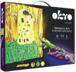 OKTO Set pictura senzoriala 3D cu argila usoara, Sarutul, 30x40 cm (OK10006)