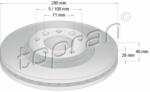 TOPRAN Disc frana TOPRAN 722 486 (722 486) - automobilus