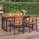 vidaXL Masă grădină picioare formă de U 180x90x75 cm lemn masiv acacia (319513)