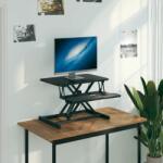vidaXL Stație de lucru reglabilă 60x40x(13-41, 5)cm oțel lemn prelucrat (336397)