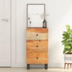 vidaXL Servantă cu 3 sertare, 40x33, 5x75 cm, lemn masiv de acacia (352906) Comoda
