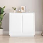 vidaXL Servantă, alb, 80x34x75 cm, lemn prelucrat (819884) Comoda