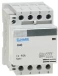 Elmark Moduláris kontaktor К40 80А 230V 3NO+1NC Elmark (ELM 23485)