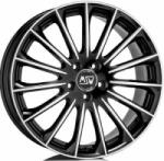 MSW Jante aliaj MSW 30 BLACK FULL POLISHED 7.5X19-5x112-CB: -ET: 32 - anveloshop