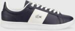 Lacoste sneakers Carnaby Pro Leather Colour Contrast culoarea albastru marin, 45SMA0060 PPYX-OBM24K_59X