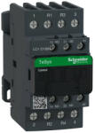  Schneider Electric, TeSys D, LC1D188B7, Mágneskapcsoló, 32A (400V, AC1), 4 pólus, 2 Záró + 2 Nyitó főérintkező, 24V AC 50/60 Hz vezerlés, csavaros csatlakozás, TeSys D (Schneider LC1D188B7) (LC1D188B7