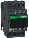  Schneider Electric, TeSys D, LC1D098B7, Mágneskapcsoló, 20A (400V, AC1), 4 pólus, 2 Záró + 2 Nyitó főérintkező, 24V AC 50/60 Hz vezerlés, csavaros csatlakozás, TeSys D (Schneider LC1D098B7) (LC1D098B7