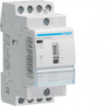  Hager ERL425SDC Csendes mágneskapcsoló kézi kapcsolással 4Z 25A 12V DC 50 Hz, I-0-II, moduláris (ERL425SDC)