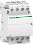  Schneider Electric, Moduláris kontaktor 63A, 3 Záró + 1 Nyitó érintkező, 220-240V AC 50 Hz (Schneider A9C20869) (A9C20869)